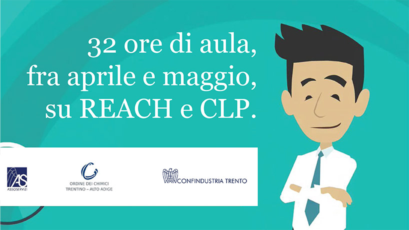 Corso di formazione strutturato su REACH e CLP a Trento