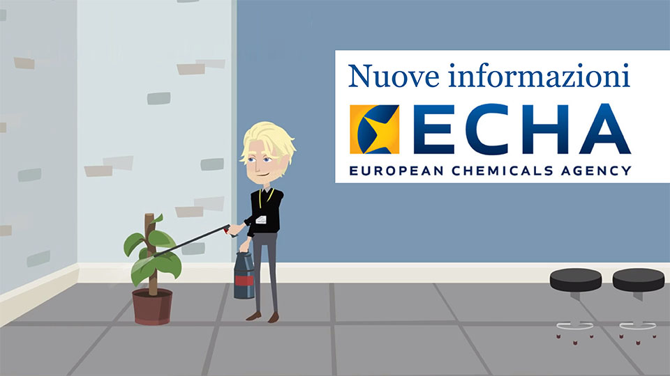 Nuove informazioni sui prodotti biocidi sul sito di ECHA