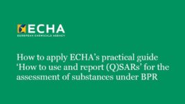 Biocidi: nuovo manuale su come usare e documentare i QSAR