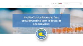 #IoStoConLaRicerca: fast crowdfunding per la lotta al coronavirus