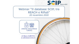 Video del webinar “Il database SCIP, tra REACH e Rifiuti”
